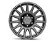 Rovos Wheels Bara Charcoal 6-Lug Wheel; 17x9; 5mm Offset (21-24 Bronco, Excluding Raptor)