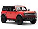 N-Fab Cab Length RS Nerf Side Step Bars; Textured Black (21-24 Bronco 4-Door)