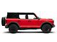 Westin Outlaw Drop Nerf Side Step Bars; Textured Black (21-24 Bronco 4-Door)