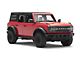 Air Design Wide Fender Flares; Satin Black (21-24 Bronco 4-Door, Excluding Raptor)