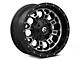 Fuel Wheels Crush Gloss Machined Double Dark Tint 6-Lug Wheel; 18x9; -12mm Offset (21-24 Bronco, Excluding Raptor)