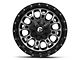 Fuel Wheels Crush Gloss Machined Double Dark Tint 6-Lug Wheel; 18x9; -12mm Offset (21-24 Bronco, Excluding Raptor)