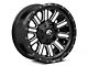 Fuel Wheels Hardline Gloss Black Milled 6-Lug Wheel; 18x9; 20mm Offset (21-24 Bronco, Excluding Raptor)