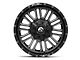 Fuel Wheels Hardline Gloss Black Milled 6-Lug Wheel; 18x9; 20mm Offset (21-24 Bronco, Excluding Raptor)