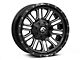 Fuel Wheels Hardline Gloss Black Milled 6-Lug Wheel; 18x9; 20mm Offset (21-24 Bronco, Excluding Raptor)