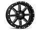 Fuel Wheels Maverick Gloss Black Milled 6-Lug Wheel; 18x9; -13mm Offset (21-24 Bronco, Excluding Raptor)