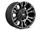 Fuel Wheels Vapor Matte Black Double Dark Tint 6-Lug Wheel; 20x9; 1mm Offset (21-24 Bronco, Excluding Raptor)