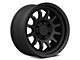 Black Rhino Rapid Matte Black 6-Lug Wheel; 18x8.5; 0mm Offset (21-24 Bronco, Excluding Raptor)