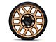 KMC Mesa Matte Bronze with Black Lip 6-Lug Wheel; 17x8.5; 0mm Offset (21-24 Bronco, Excluding Raptor)