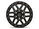 KMC Mesa Satin Black with Gray Tint 6-Lug Wheel; 17x8.5; 0mm Offset (21-24 Bronco, Excluding Raptor)