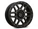 KMC Mesa Satin Black with Gray Tint 6-Lug Wheel; 17x8.5; 0mm Offset (21-24 Bronco, Excluding Raptor)