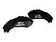 DV8 Offroad Rear Aluminum Inner Fenders; Black (21-24 Bronco, Excluding Raptor)