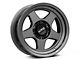 KMC Lobo Matte Anthracite 6-Lug Wheel; 17x8.5; 18mm Offset (21-24 Bronco, Excluding Raptor)