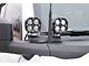 LoD Offroad Black Ops Double A-Pillar Base Light Mounts; Black Texture (21-24 Bronco)