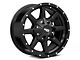 Moto Metal MO970 Gloss Black Milled 6-Lug Wheel; 18x9; 18mm Offset (21-24 Bronco, Excluding Raptor)