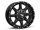 Moto Metal MO970 Gloss Black Milled 6-Lug Wheel; 18x9; 18mm Offset (21-24 Bronco, Excluding Raptor)