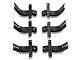 Go Rhino 4-Inch 1000 Series Side Step Bars; Textured Black (21-24 Bronco 4-Door)