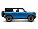 Go Rhino 4-Inch 1000 Series Side Step Bars; Textured Black (21-24 Bronco 4-Door)