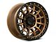 KMC Carnage Matte Bronze with Black Lip 6-Lug Wheel; 17x9; -12mm Offset (21-24 Bronco, Excluding Raptor)