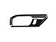 RedRock Inner Door Handle Trim; Gloss Black (21-24 Bronco)