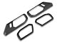 RedRock Inner Door Handle Trim; Matte Black (21-24 Bronco)