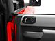 RedRock Inner Door Handle Trim; Matte Black (21-24 Bronco)