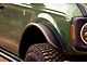 DV8 Offroad Tube Fender Flares; Textured Black (21-24 Bronco, Excluding Everglades & Raptor)