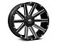 Fuel Wheels Contra Matte Black Milled 6-Lug Wheel; 20x9; 20mm Offset (21-24 Bronco, Excluding Raptor)