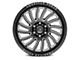 American Force Vulcan Gloss Black Milled 6-Lug Wheel; 22x10; -18mm Offset (22-24 Bronco Raptor)