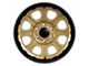 Tremor Wheels 103 Impact Gloss Gold with Gloss Black Lip 6-Lug Wheel; 20x9; 0mm Offset (22-24 Bronco Raptor)