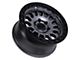 Tremor Wheels 104 Aftershock Graphite Grey with Black Lip 6-Lug Wheel; 17x8.5; 0mm Offset (22-24 Bronco Raptor)