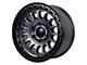 Tremor Wheels 104 Aftershock Graphite Grey with Black Lip 6-Lug Wheel; 20x9; 0mm Offset (22-24 Bronco Raptor)