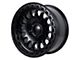 Tremor Wheels 104 Aftershock Satin Black 6-Lug Wheel; 17x8.5; 0mm Offset (22-24 Bronco Raptor)