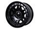 Tremor Wheels 105 Shaker Satin Black 6-Lug Wheel; 17x8.5; 0mm Offset (22-24 Bronco Raptor)