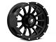 Mammoth 12 Hole 6-Lug Wheel Satin Black; 17x9; -6mm Offset (22-24 Bronco Raptor)