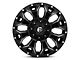 Fuel Wheels Assault Satin Black Milled 6-Lug Wheel; 17x8.5; 25mm Offset (22-24 Bronco Raptor)