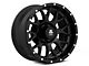 Mammoth Beadlock Mesh Matte Black 6-Lug Wheel; 17x9; -12mm Offset (22-24 Bronco Raptor)