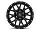 Mammoth Beadlock Mesh Matte Black 6-Lug Wheel; 17x9; -12mm Offset (22-24 Bronco Raptor)