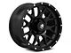 Mammoth Beadlock Mesh Matte Black 6-Lug Wheel; 17x9; 18mm Offset (22-24 Bronco Raptor)