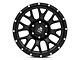 Mammoth Beadlock Mesh Matte Black 6-Lug Wheel; 17x9; 18mm Offset (22-24 Bronco Raptor)