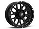 Mammoth Beadlock Mesh Matte Black 6-Lug Wheel; 17x9; 18mm Offset (22-24 Bronco Raptor)