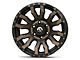 Fuel Wheels Blitz Matte Black with Dark Tint 6-Lug Wheel; 17x9; -12mm Offset (22-24 Bronco Raptor)