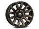 Fuel Wheels Blitz Matte Black with Dark Tint 6-Lug Wheel; 17x9; -12mm Offset (22-24 Bronco Raptor)