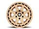 ICON Alloys Compass Satin Brass 6-Lug Wheel; 17x8.5; 6mm Offset (22-24 Bronco Raptor)