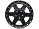 Dirty Life Compound Matte Black 6-Lug Wheel; 17x9; -12mm Offset (22-24 Bronco Raptor)