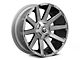 Fuel Wheels Contra Platinum Brushed Gunmetal 6-Lug Wheel; 20x9; 19mm Offset (22-24 Bronco Raptor)