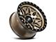 Hardrock Offroad H105 Matte Bronze 6-Lug Wheel; 17x9; -12mm Offset (22-24 Bronco Raptor)