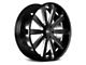 Heavy Hitters HH10 Absolute Black 6-Lug Wheel; 22x9.5; 30mm Offset (22-24 Bronco Raptor)