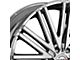 Heavy Hitters HH12 Tru Chrome 6-Lug Wheel; 22x9.5; 30mm Offset (22-24 Bronco Raptor)