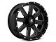 Mammoth Horde Beadlock Gloss Black Machined 6-Lug Wheel; 20x9; 0mm Offset (22-24 Bronco Raptor)